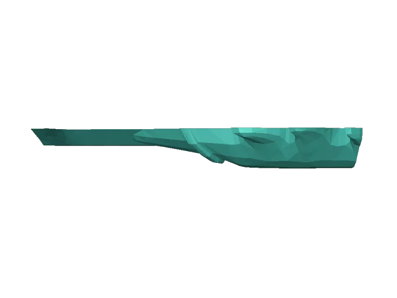 GOW Blades of Chaos Handle 2 Blade Lft