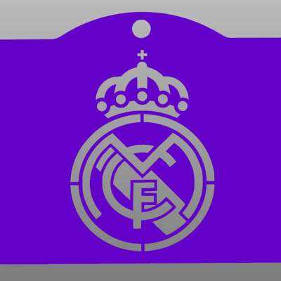 ID holder Real Madrid football club  3d model