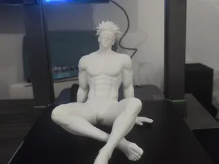 Satoru gojo sentado