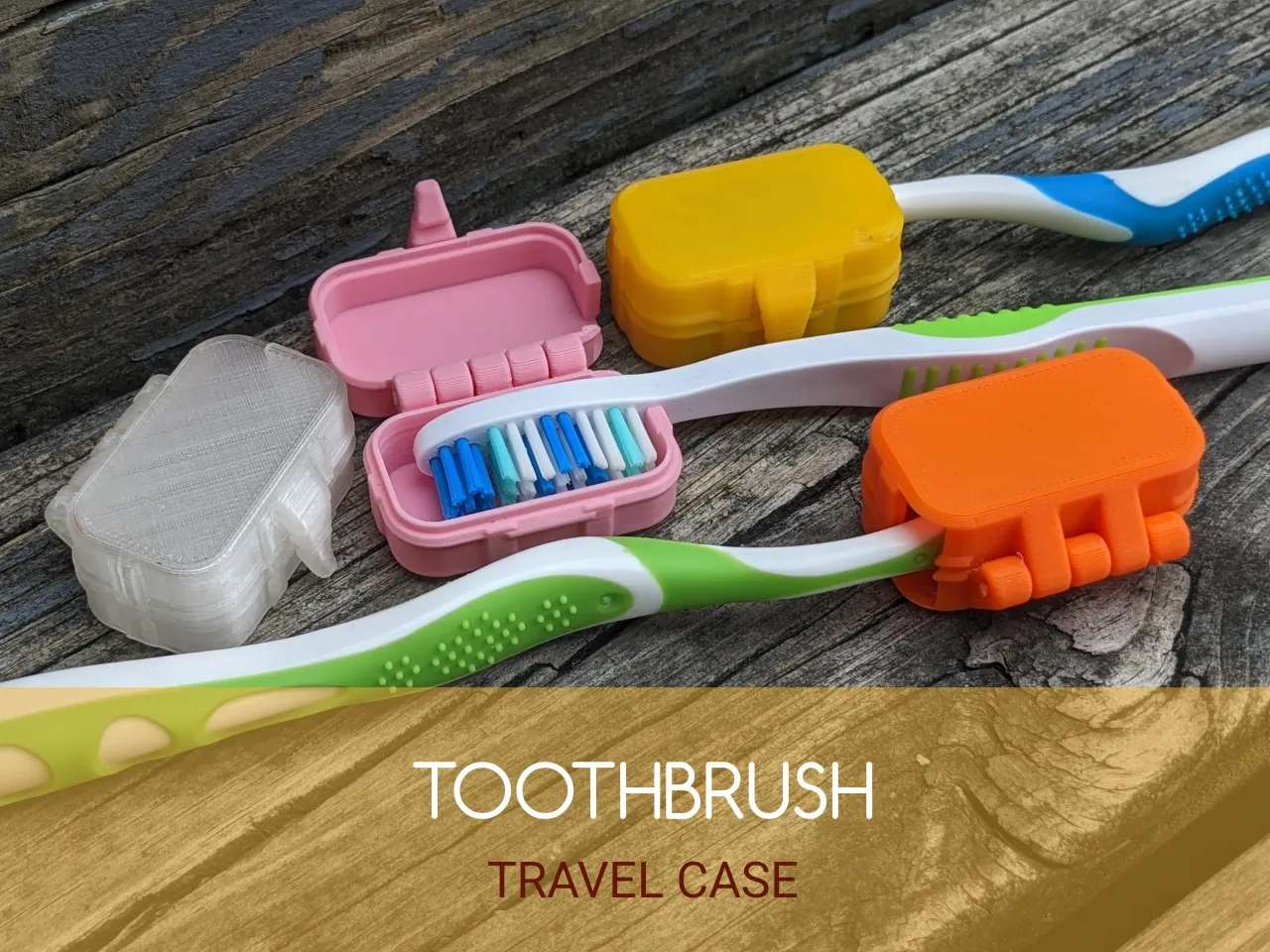 Toothbrush Travel Case 3D models download Creality Cloud