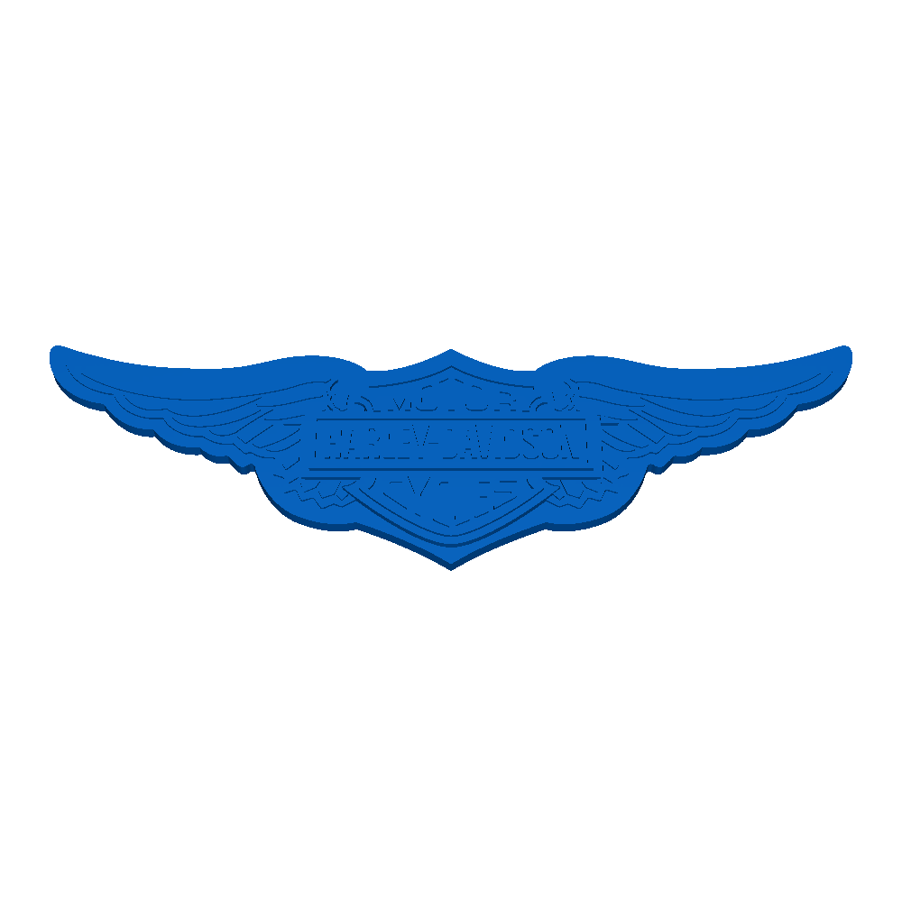Harley logo with wings