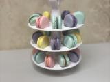 3-Tier Rotating Macaron Stand: Dessert Table Display-4