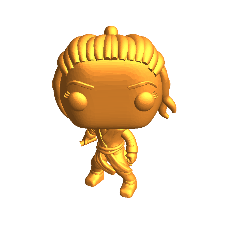 Rey Skywalker Funko (Star Wars) | 3D models download | Creality Cloud