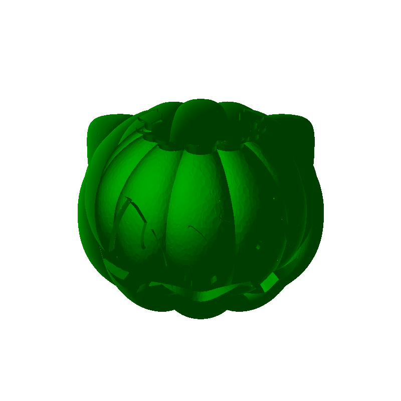Halloween Pumpkin Bulbasaur - STL & 3mf Multicolor