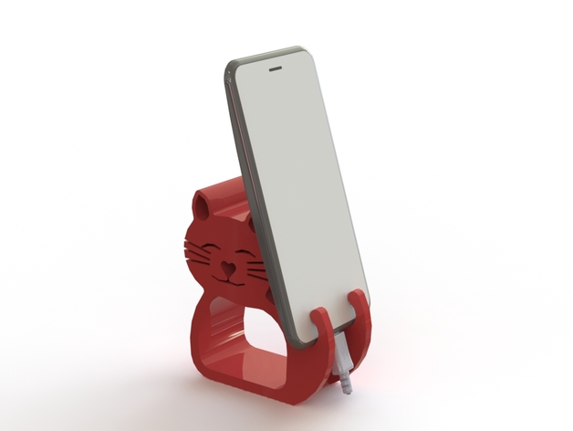 Cat Phone Holder | 3D models download | Creality Cloud