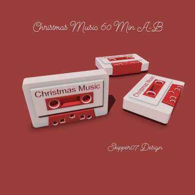 Christmas Music 60 Min A-B 3d model