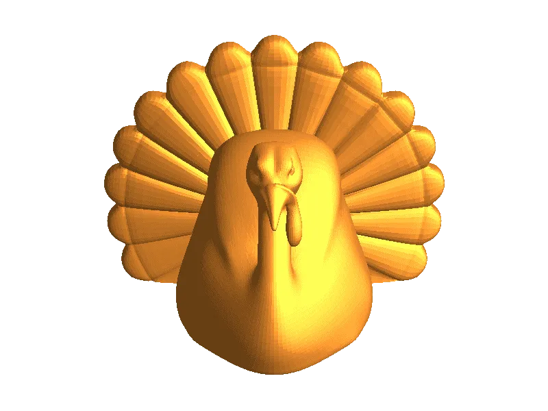 un pavo