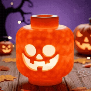 Brick-O’-Lantern Glow: The Ultimate LEGO®-Style Jack-O'-Lant