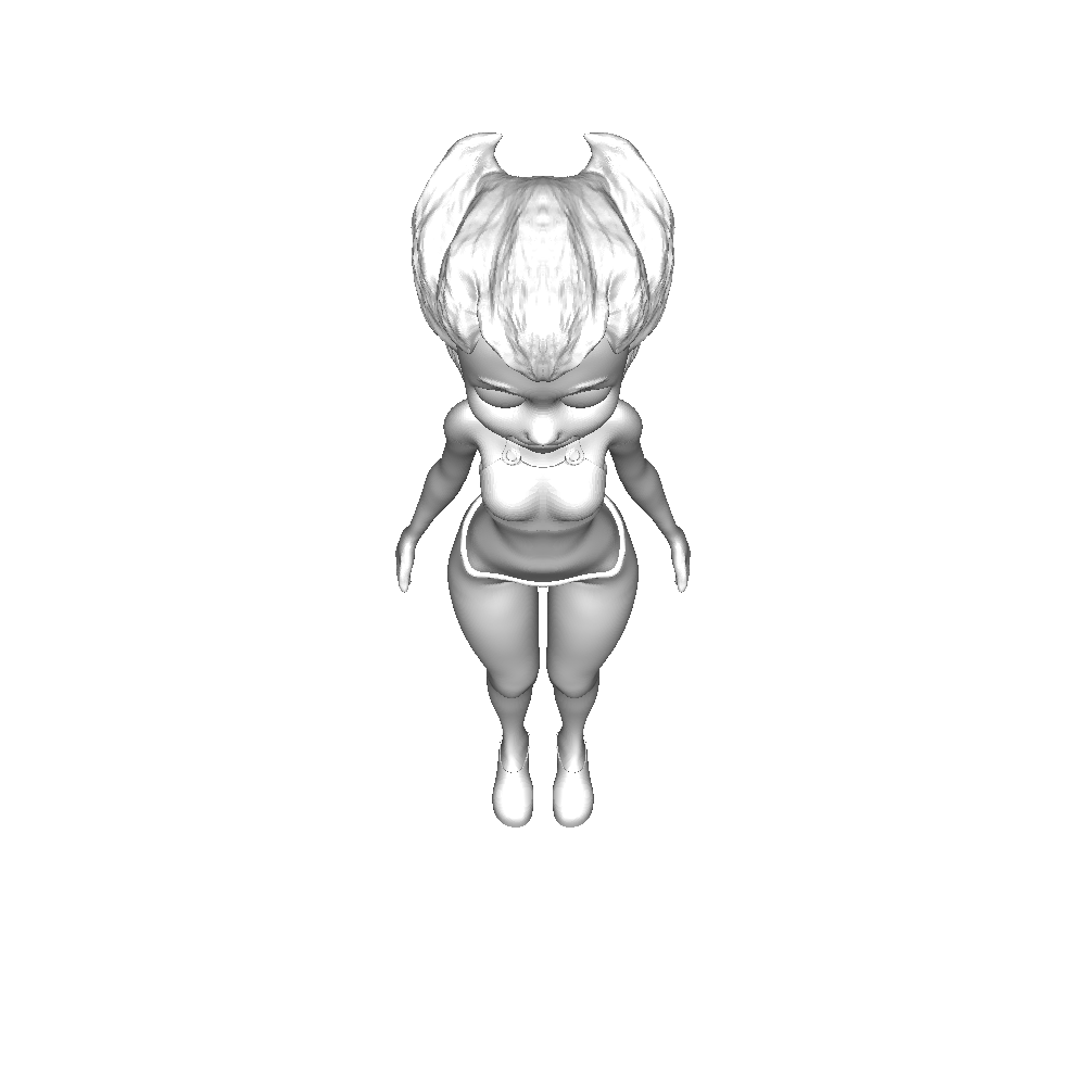 Free Characters & Creatures STL Download - фигурка подвижная by SPOKOYNIY7