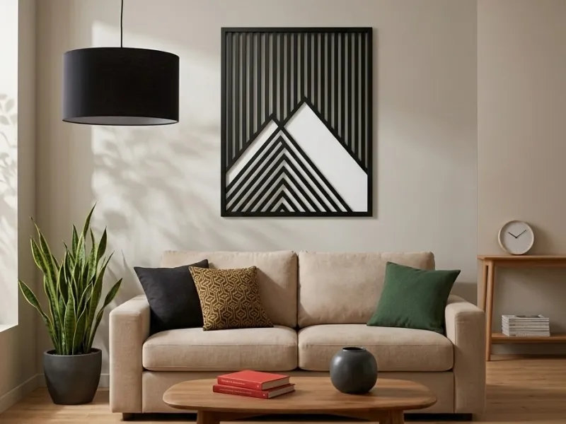 wall art montagne 