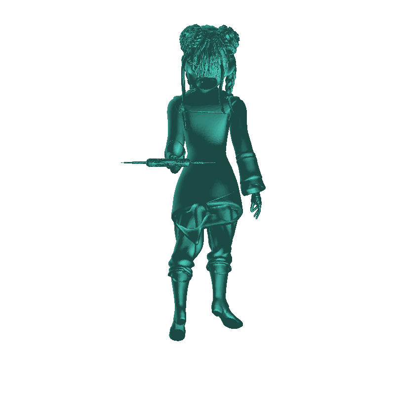 Kid Gamora - fan art