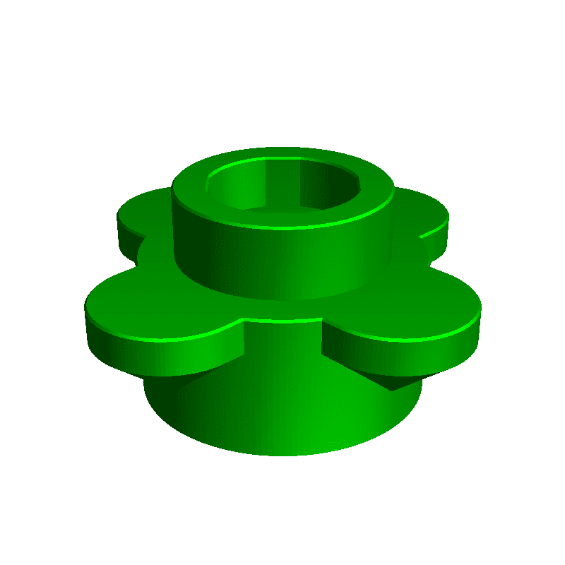 Large Brick Flower (Alternative Version)