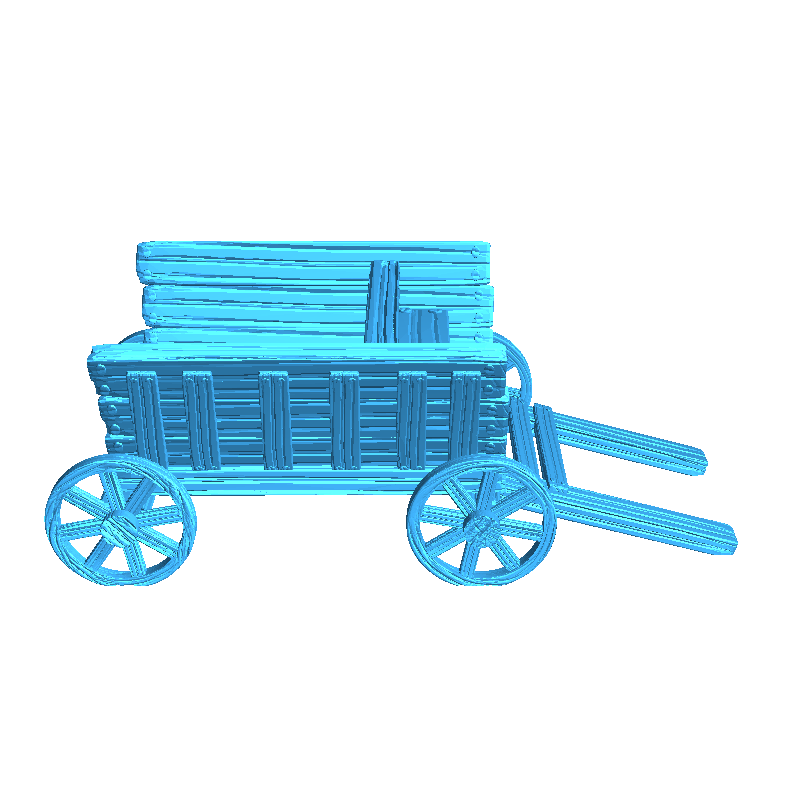 Empty Wagon 3D models download Creality Cloud