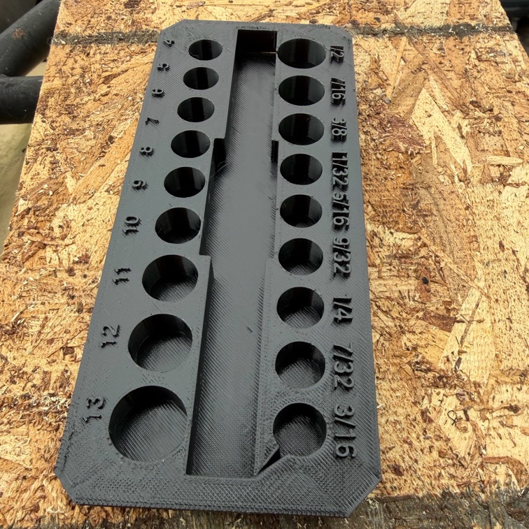 Milwaukee Small case standard and metric