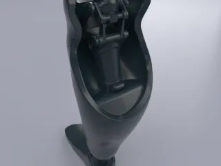 Prosthetic leg