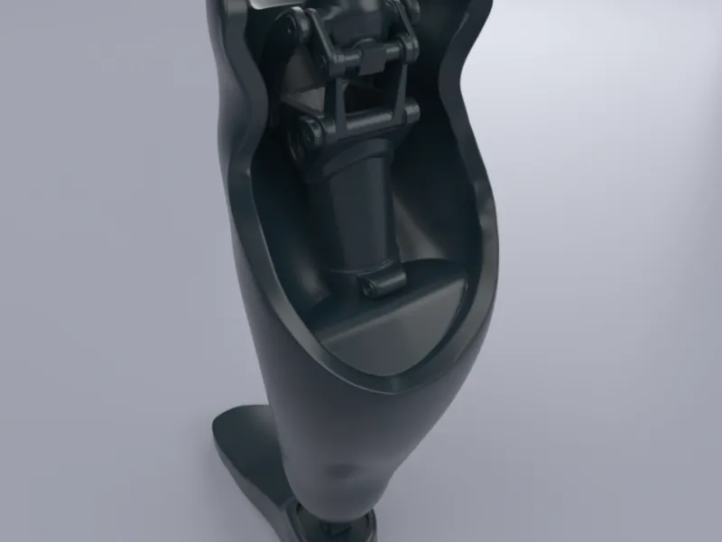 Prosthetic leg