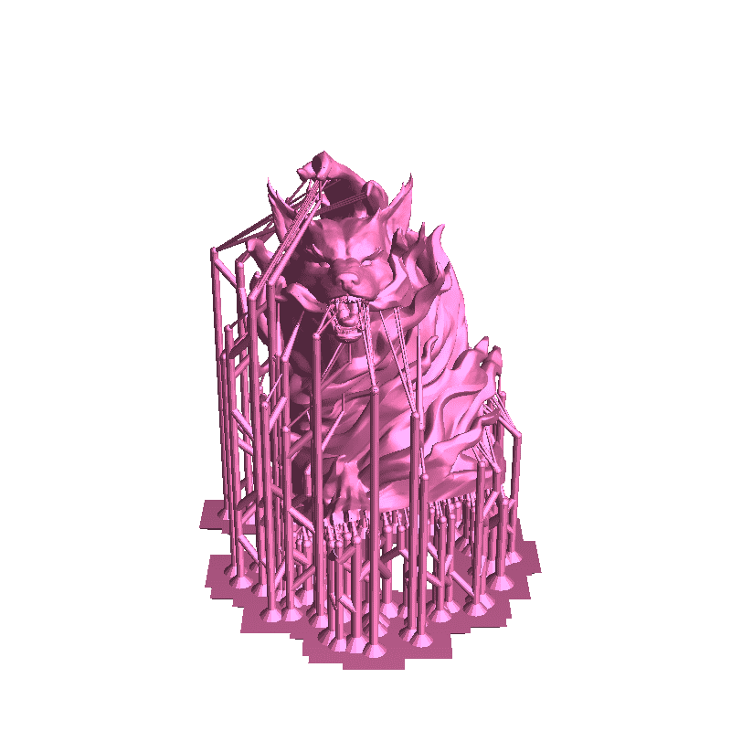 Fire Elemental - Tabletop Miniature (Pre-Supported)