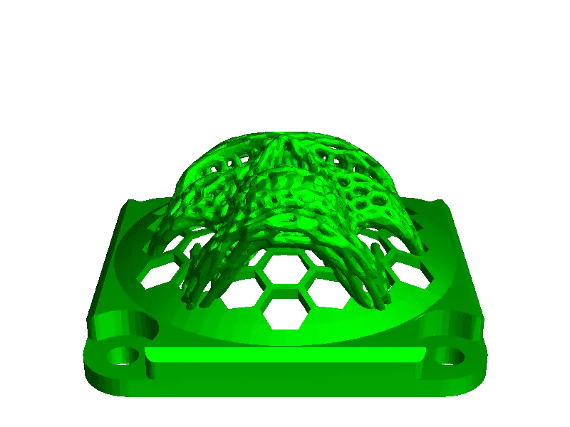 skull fan shround