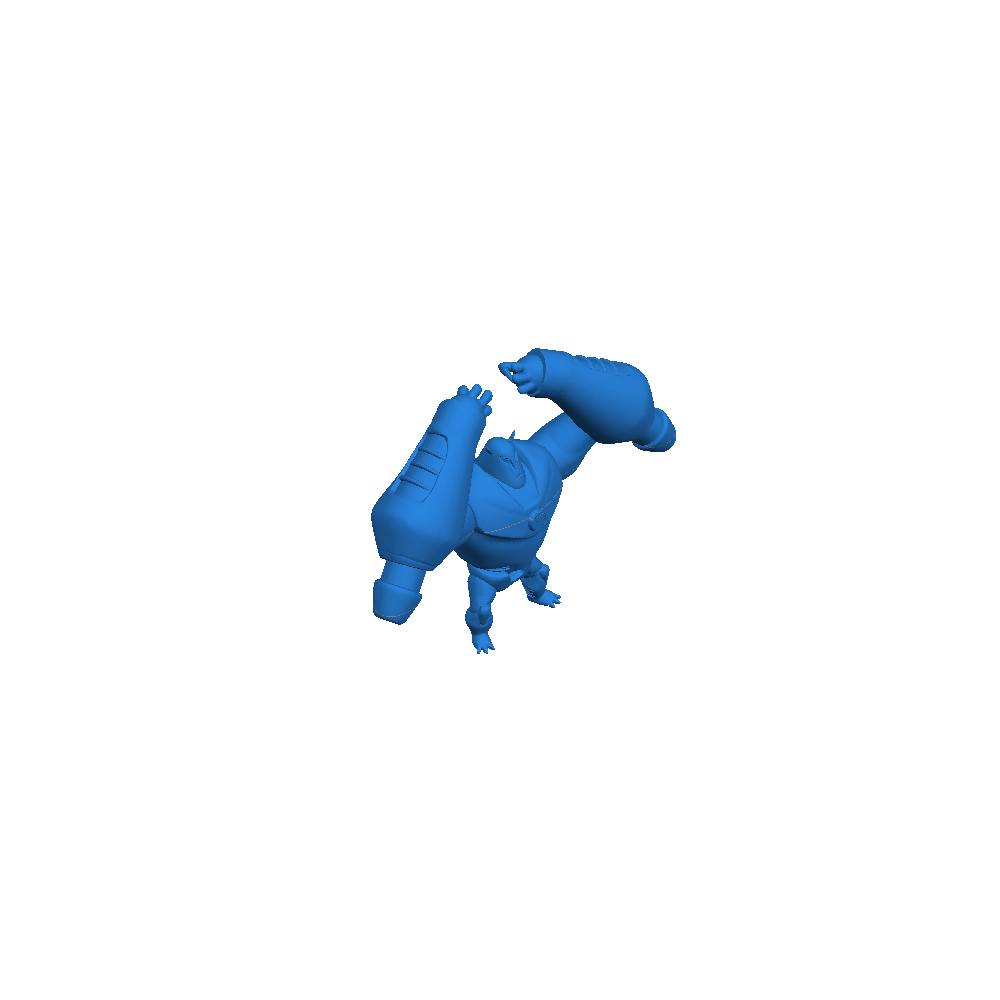 Armodrillo 3D Model - Easy Print Ben 10 Alien (Version 1.0)
