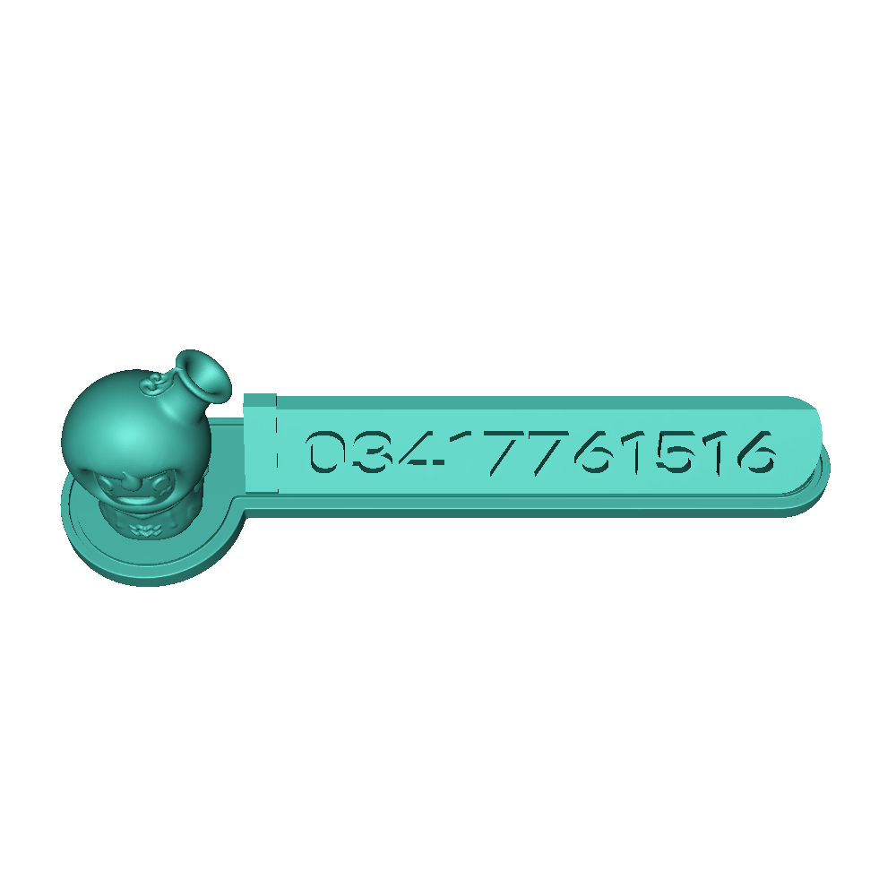 Number plate.