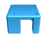 Cover per interruttore luci camper verticale catenella-0