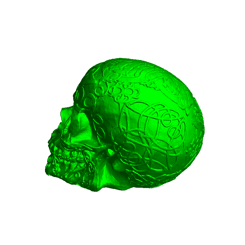celtic skull