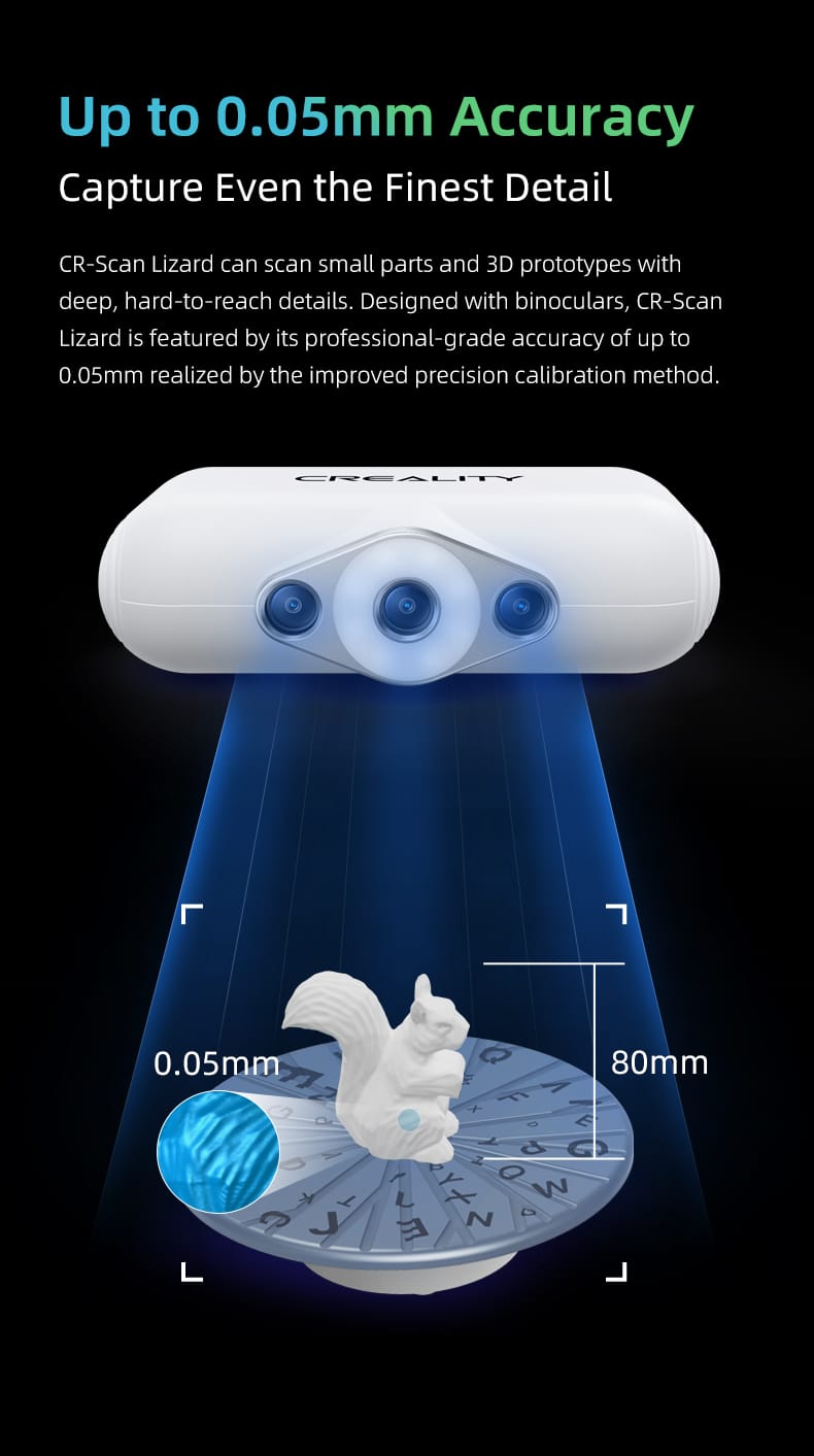 【未使用】Creality社 CR-Scan Lizard CR-Scan Lizard 3D Scanner | Scanner | Creality