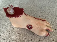 Halloween Bloody Foot 🦶🩸🎃-3