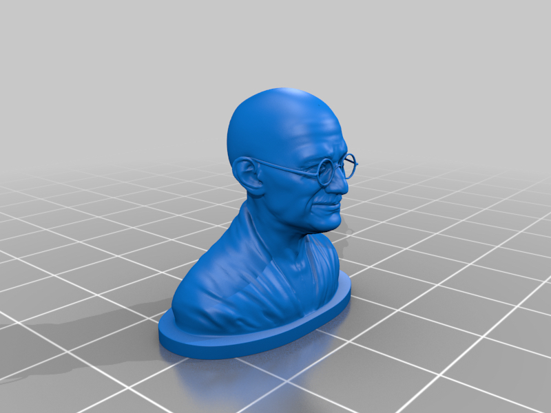 Ghandi Bust 