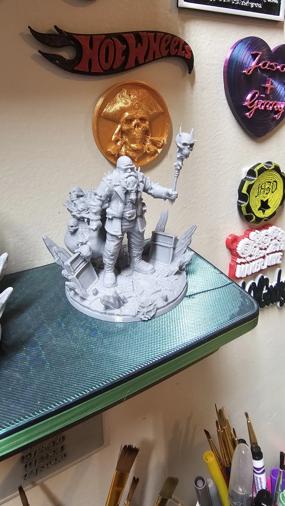 Metal Santa Claus-2