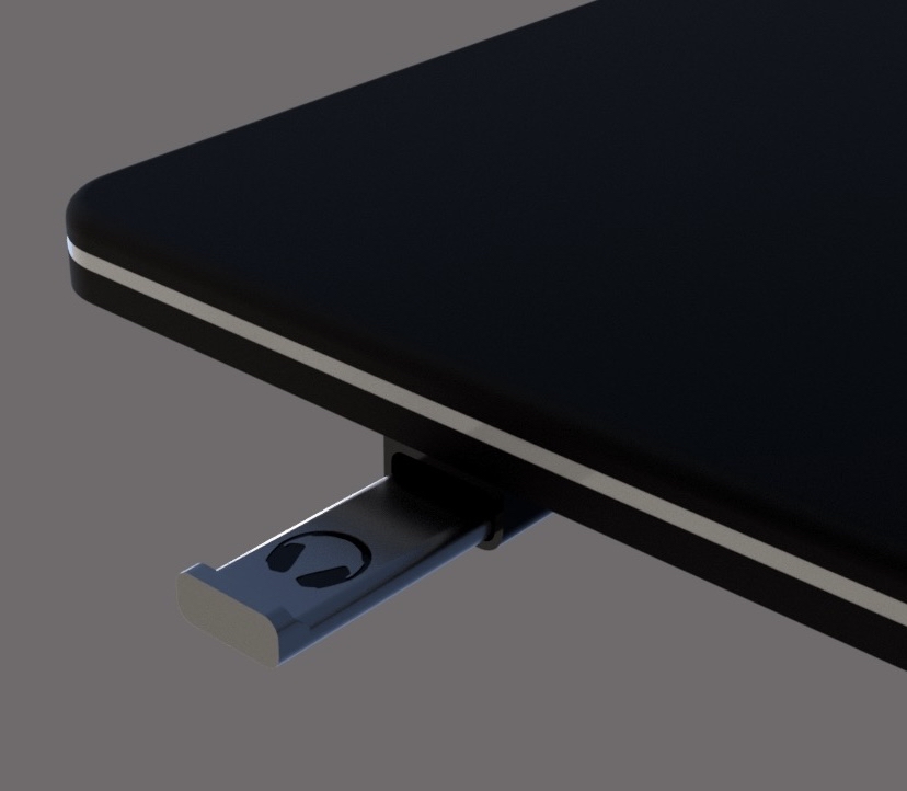 HEADPHONE HOLDER UNDER THE TABLE 3D models download Creality Cloud