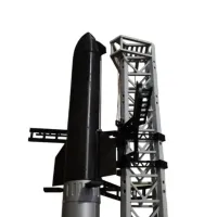 Spacex Mechazilla + Starship Model-1