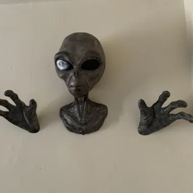 ALIEN WALL MOUNTED - NO SUPPORTS-1
