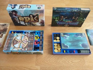 Insert for Tiny Epic Pirates and extension made by  Pulp