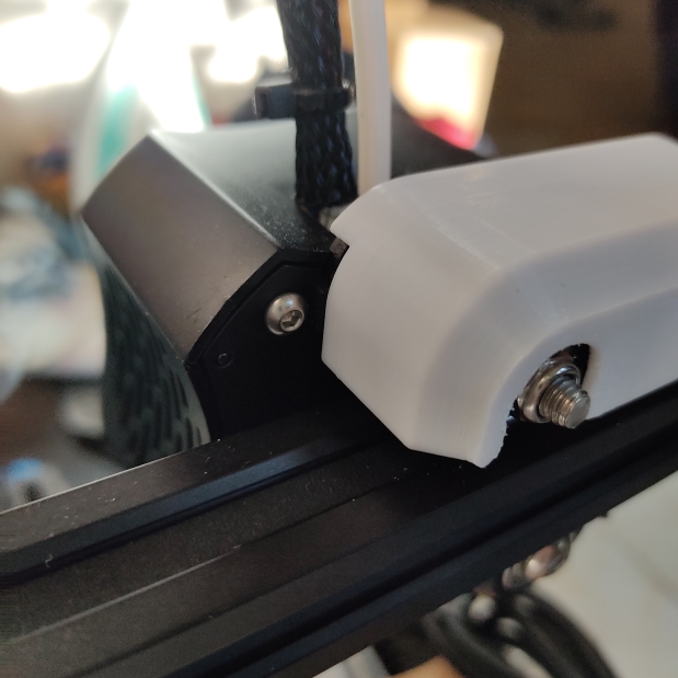 X-axis_rollers_cover model for Ender 3 v2