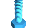 t nut and bolt m4-5