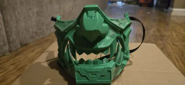 Neon Mask - Cosplay - PLA - 3D printed product - фото 17
