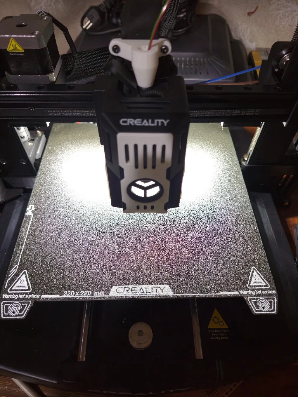 Ender-3 V3 KE - Gantry Strip LED Light Bracket-3