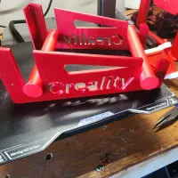 Creality Themed Filament Spool Wall mount holder fully print-0