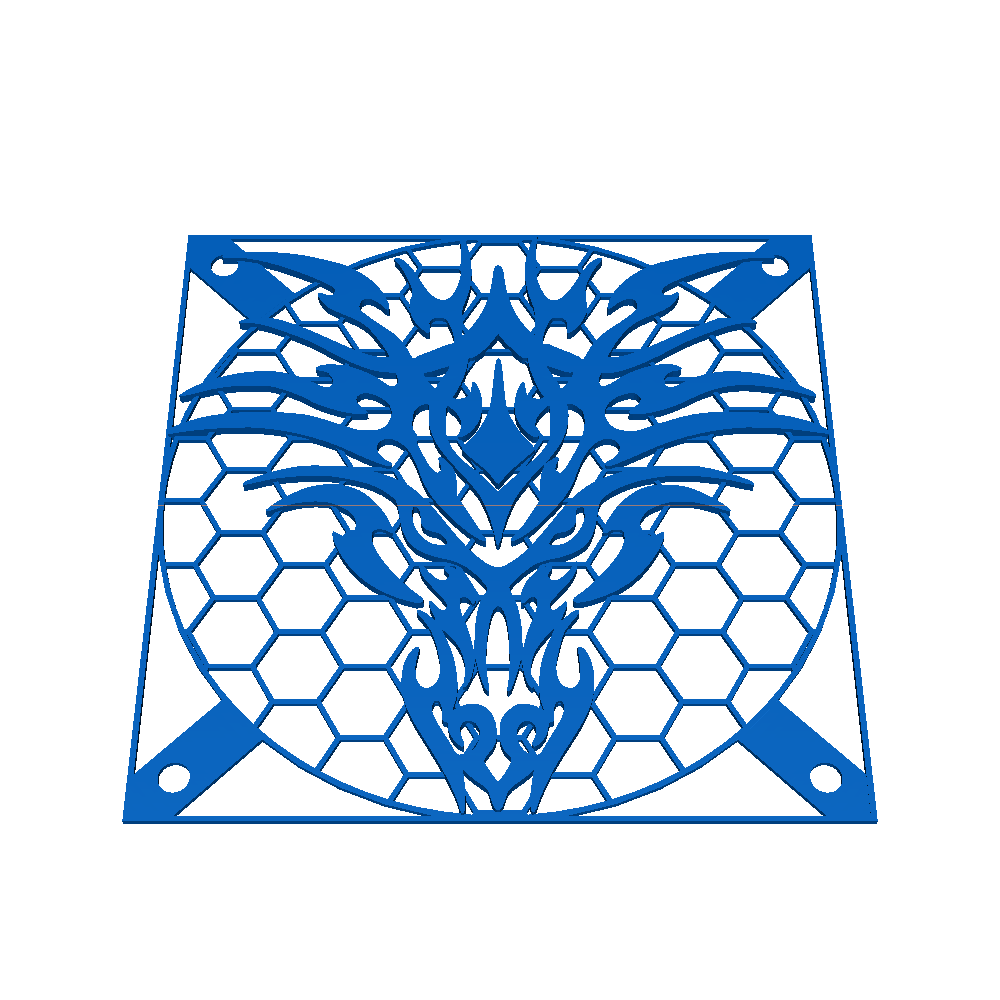 pc fan grills 120mm