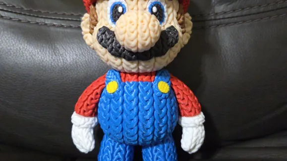 Mario - Knitted - Crochet - Multipart | 3D models download