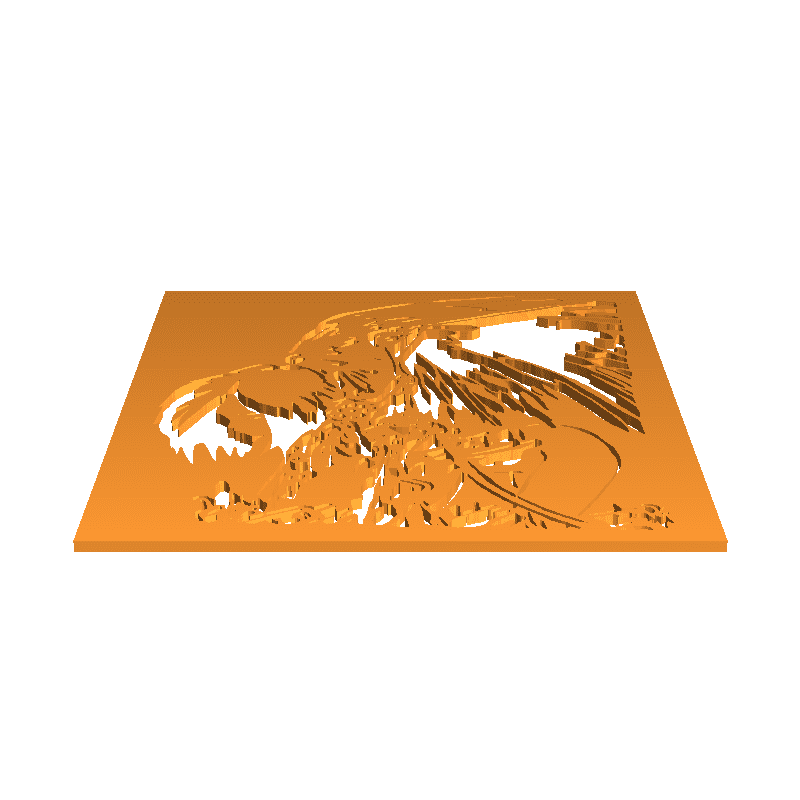 Alita Battle angel stencil