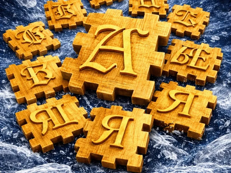 Alfabeto Ucrânia. ABC inglês antigo