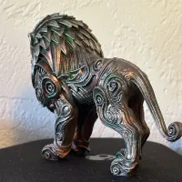 Designer LION Sculpture-1