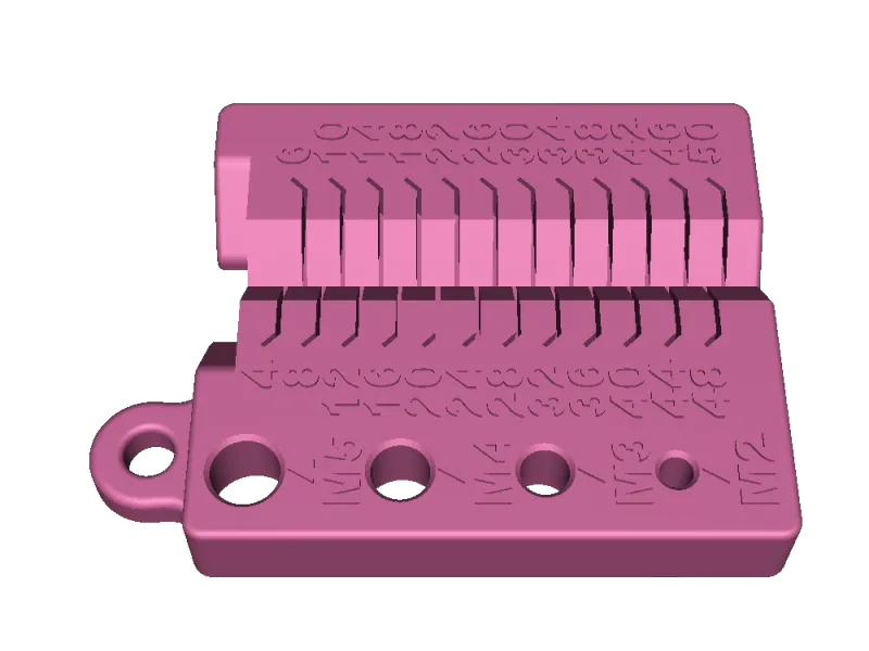 medidor de tornillos 