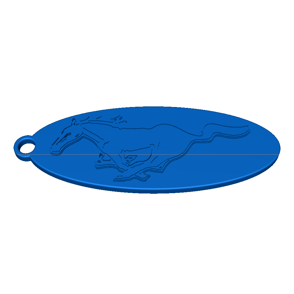 Ford Mustang keychain 