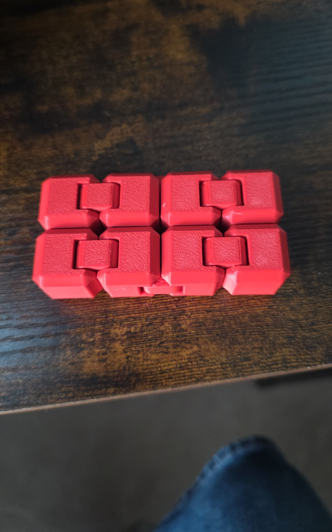Фиджет Flexi Cube Clicky - Игрушки и игры - PLA - изделие 3D-печати - фото 3