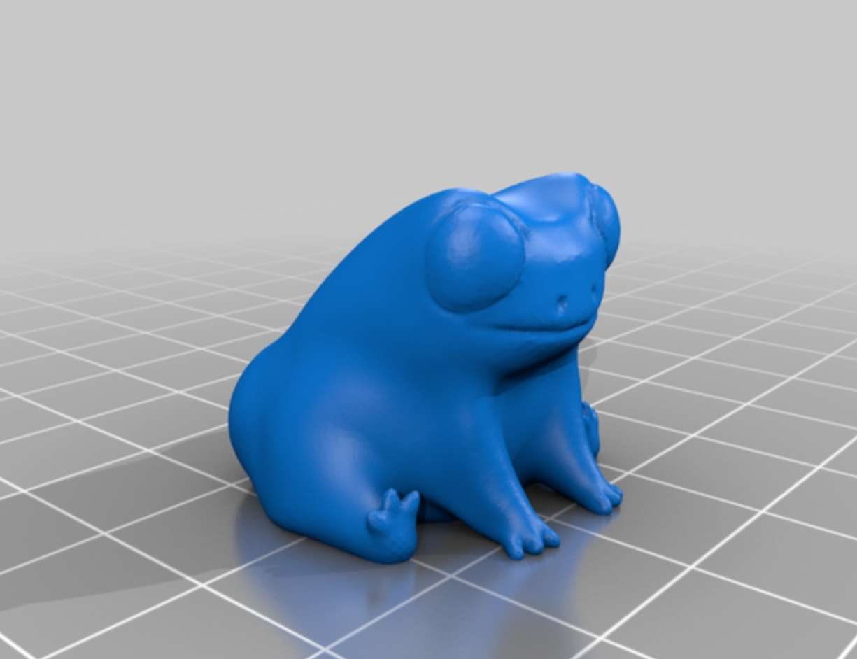 Fred the frog butt thic | 3D models download | Creality Cloud