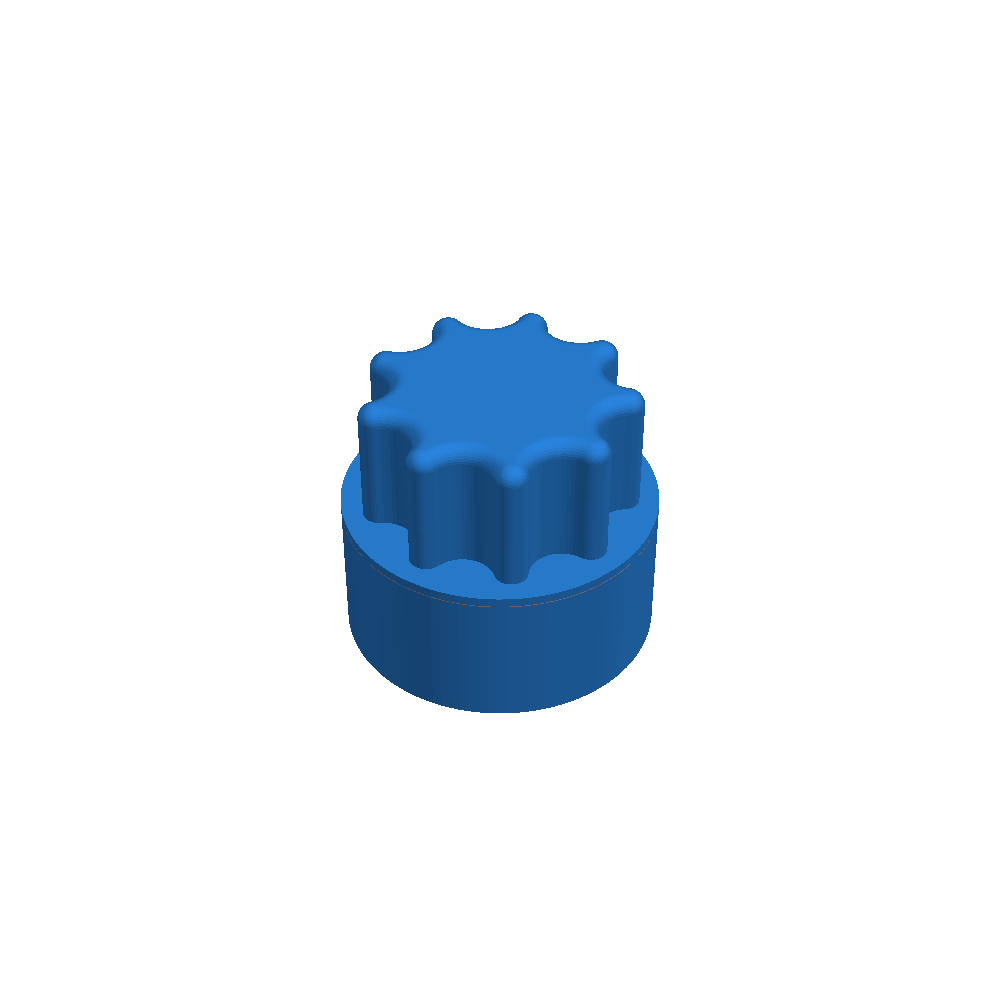 M8 screw head