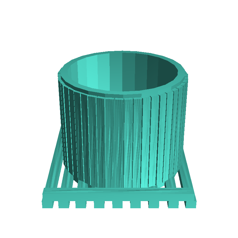 Water tank on wooden structure with metal faucet (2) - minia